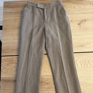Ralph Lauren Houndstooth Angora Wool Dress Pants 2petite